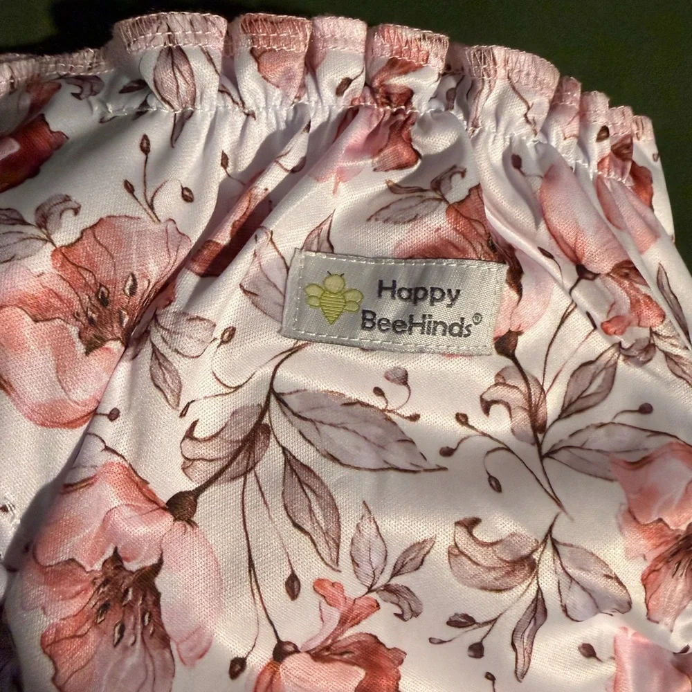 Brand New HappyBeeHind 100% Cotton AIO Cloth Diaper Set